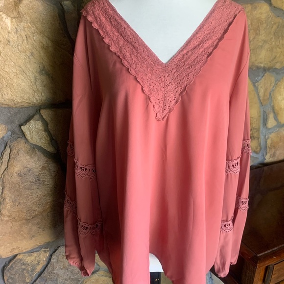 EUC Charlotte Ruse Peasant Style Blouse size 3XL - Picture 13 of 16